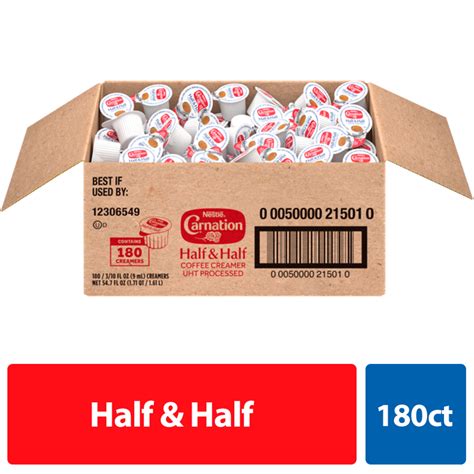 Nestle Carnation Half And Half Creamers Half And Half Coffee Creamer