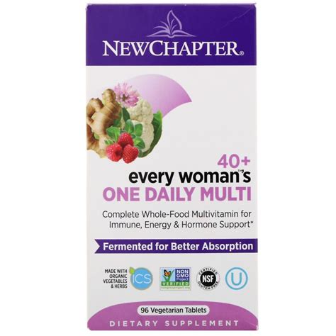 Comprar New Chapter 40 Every Woman S One Daily Multi 96 Comprimidos