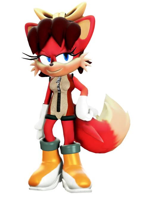 Fiona Fox Good Outfit Sonic Sfm Render By Cutixemma On Deviantart