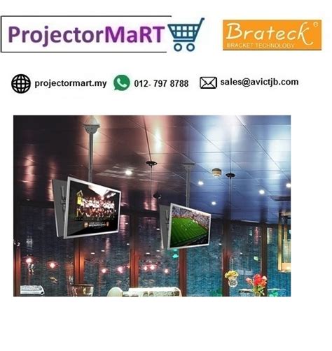Brateck PLB-CE946 | Telescopic TV Ceiling Mount