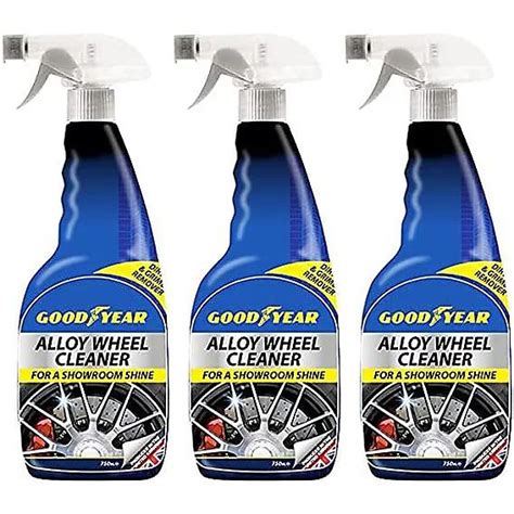 Goodyear Alloy Wheel Cleaner 750ml Trigger Spray (Pack of 3) | DIY at B&Q