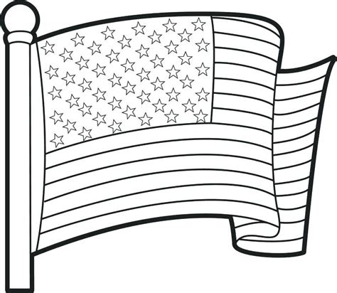 United States Flag Coloring Page at GetColorings.com | Free printable ...