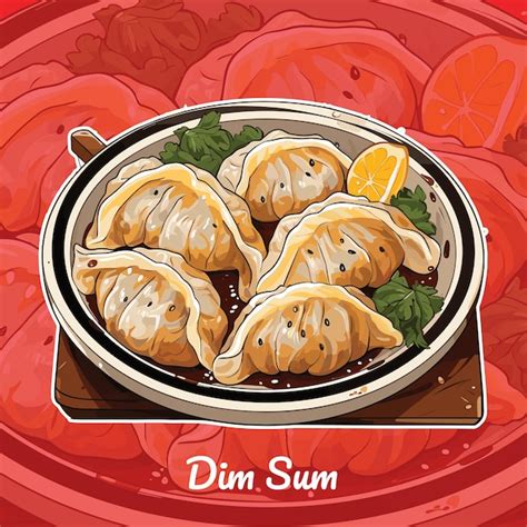 Premium Vector Realistic Vector Illustration Of Dim Sum