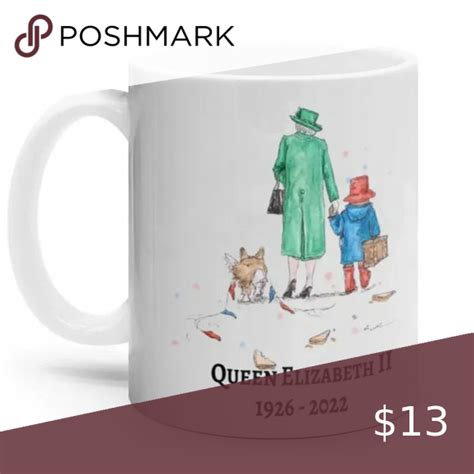 Queen Elizabeth Ii Paddington Bear Printed Oz Coffee Mug Cup Gift