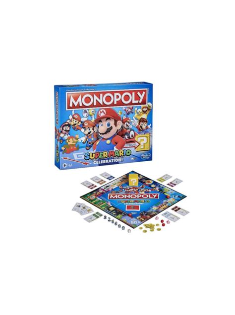 Juego De Mesa Monopoly Super Mario Celebracion 8a Jugueterías Toys