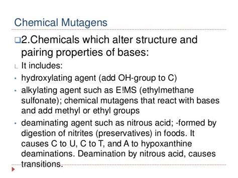 Physical and chemical mutagen copy