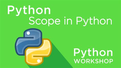 Scope In Python Tutorial Australia