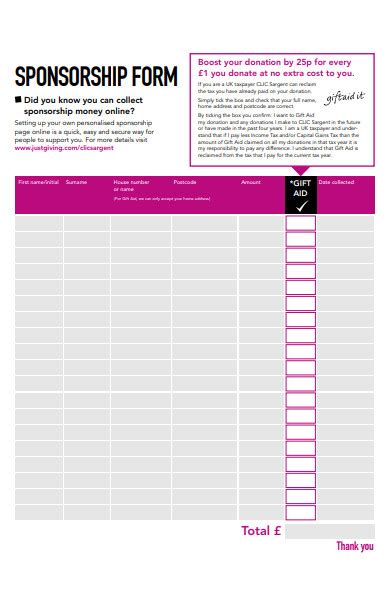 Cancer Research Sponsor Form Printable Printable Forms Free Online