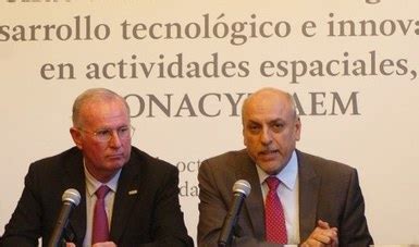 Invertir N Conacyt Y Agencia Espacial Mexicana M S De Mdp En