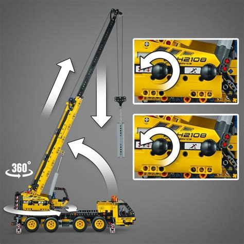 LEGO Technic 42108 Pojízdný jeřáb | Kouzelný hrad