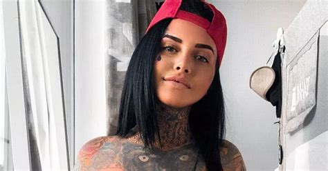 Jemma Lucy Grabs Boobs As She Turns Topless Temptress For Red Hot Expos Daily Star