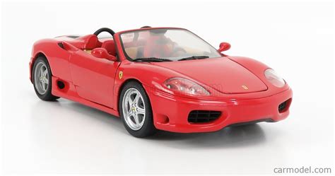 MATTEL HOT WHEELS 57310 Scale 1 18 FERRARI 360 MODENA SPIDER 2000 RED