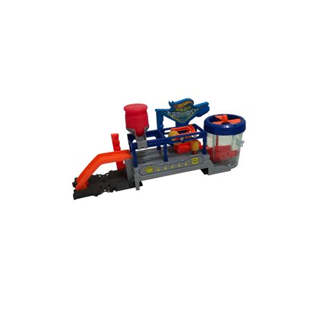 Brinquedo Pista Hot Wheels Mega Carwash Babylooks