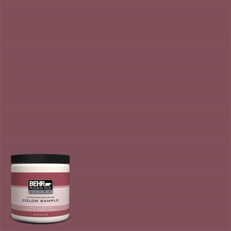 Behr Premium Plus Ultra 8 Oz Home Decorators Collection Fine Burgundy