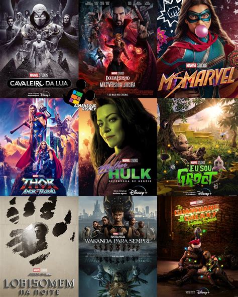 Almanaque Disney On Twitter Os Projetos Da Marvel Studios Em 2022