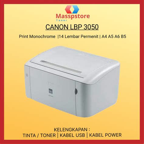 jual printer canon lbp  printer canon laser monokrom printer canon