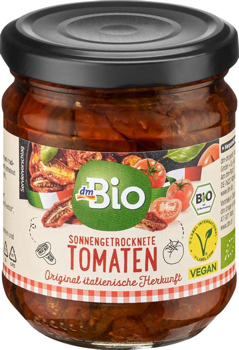 Dmbio Tomaten Sonnengetrocknet Eingelegt In L G Dauerhaft