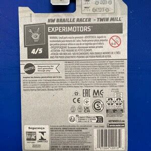 2 Hot Wheels Braille Racer Twin Mills Hot Wheels Green Celebration Racers HW Braille Rare