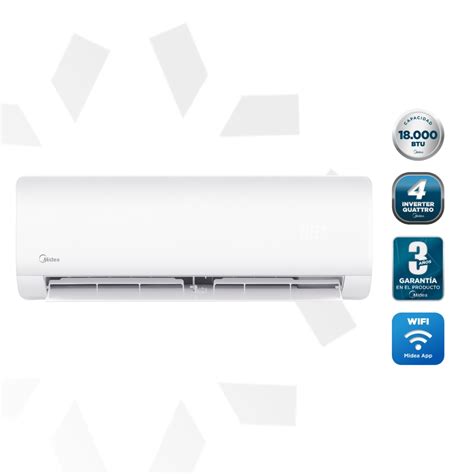 Aire Acondicionado XTREME DURA Inverter 18.000 BTU Midea - AIR Home