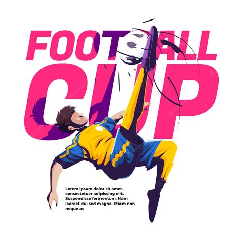 Premium Vector | Illustration of international soccer competition a