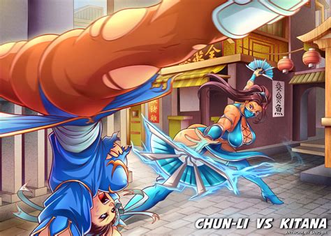 Chun Li Vs Kitana By Sano Br Hentai Foundry