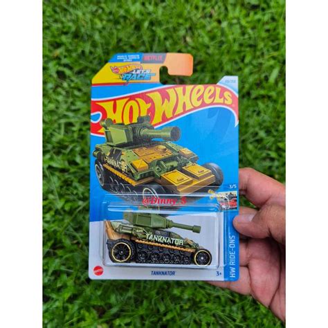 Jual Hot Wheels Tanknator Army Original Shopee Indonesia