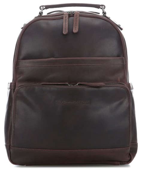 The Chesterfield Brand Austin Laptop Rucksack Pull Up Rindsleder