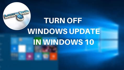 How To Stop Windows 10 Update Automatically Disable Windows 10