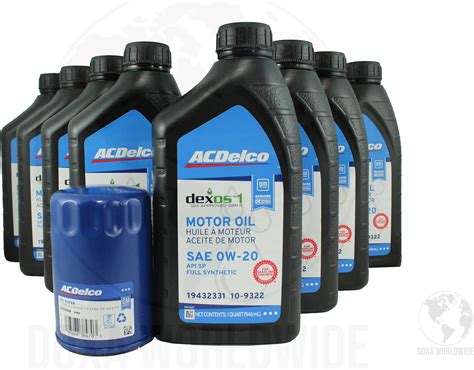 amazoncom dmaxstore acdelco dexosd   oil change kit