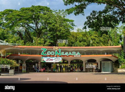 The Entrance To Zoo Negara Kuala Lumpur Malaysia Stock Photo Alamy