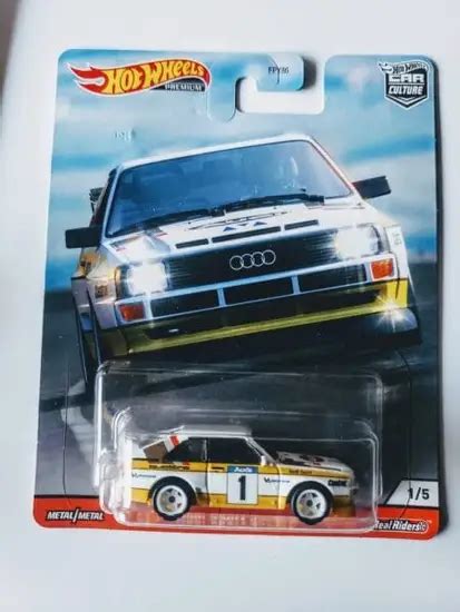 Hot Wheels Car Culture Thrill Climbers Audi Sport Quattro Gjp Jtc Collectibles