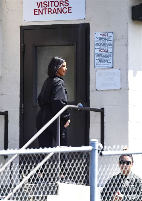 KIM KARDASHIAN at San Quentin State Prison 05/30/2019 – HawtCelebs