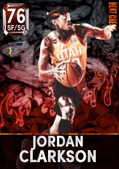 NBA 2K22 2KDB Custom Card Jordan Clarkson