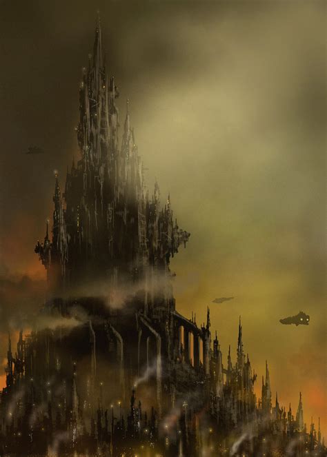 Hive City Spires ( W40K) by PeteAshford on DeviantArt