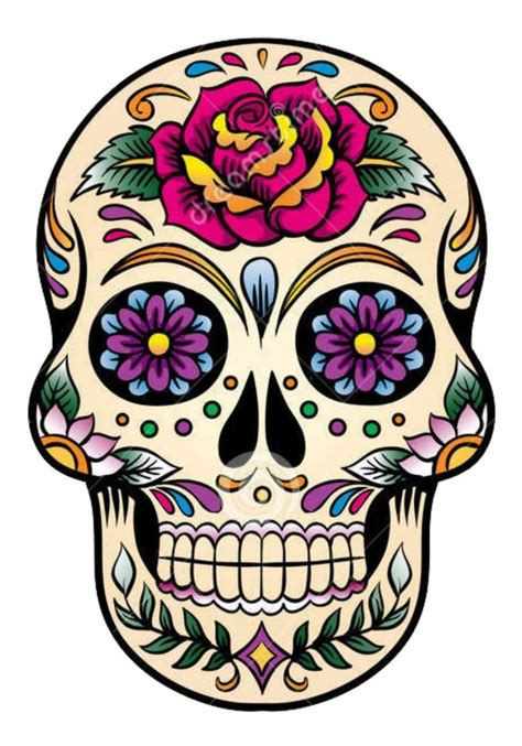 Desenho De Caveira Mexicana - Desenho De Caveira Mexicana - FDPLEARN
