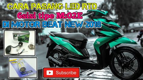 Tutorial Cara Pasang Led Rtd Di Beat New Youtube