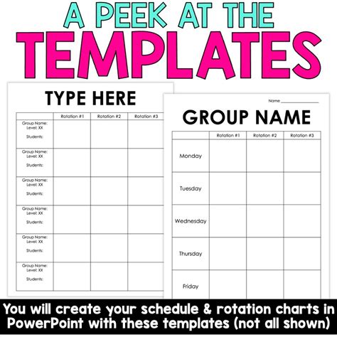 Guided Math Rotations: Charts, Schedules, & Organization - Simply ...