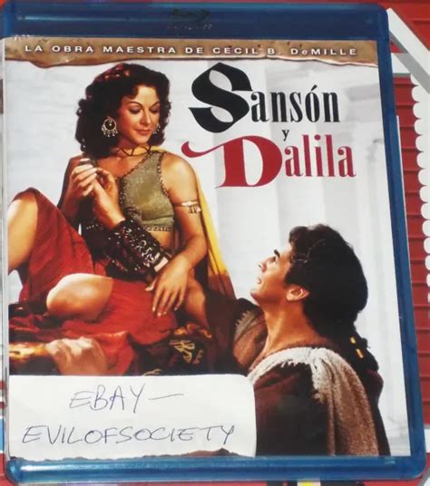 SAMSON AND DELILAH Hedy Lamarr Victor Mature Blu Ray Vgc PicClick UK
