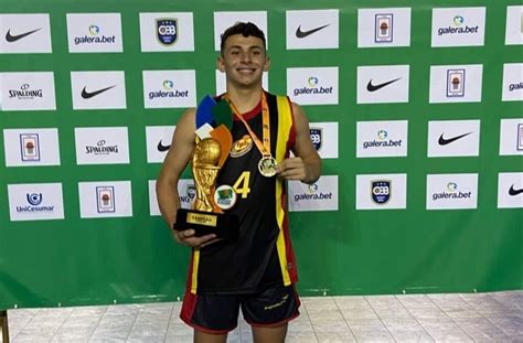 Atleta De Cravinhos Campe O Brasileiro De Basquete Pela Sele O