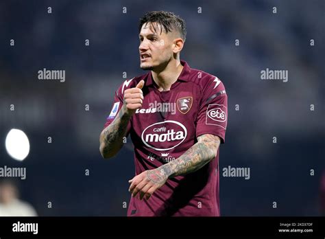 Pasquale Mazzocchi Of US Salernitana 1919 Looks On During The Serie A