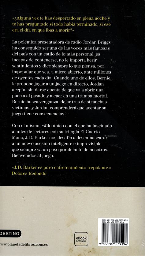 Libro J.D. Barker - El último Juego