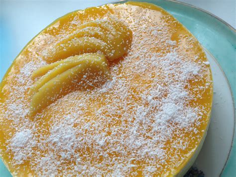 Bavarois Mangue Ananas Sur Dacquoise Coco Cakesandsweets Fr