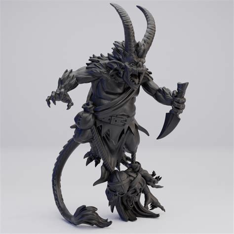 Hot Goblin 骸骨のインプ ミニチュア ホットゴブリン 悪魔フィギュア