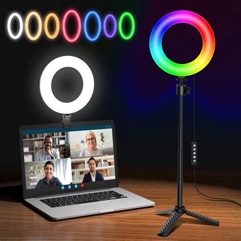 65 Ring Light For Computer Video Conference Lighting