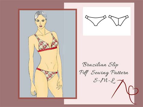 Bikini Brazilian Bottoms Sewing Pattern Swim Wearlingerie Etsy