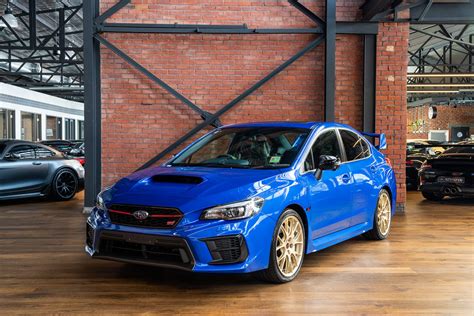 Subaru WRX Blue 4 Richmonds Classic And Prestige Cars Storage