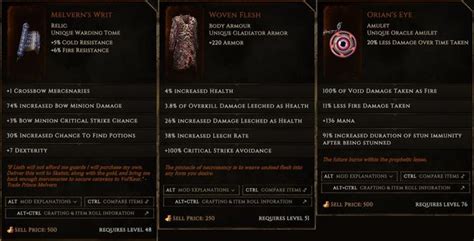 Last Epoch - Items Guide - Neoseeker