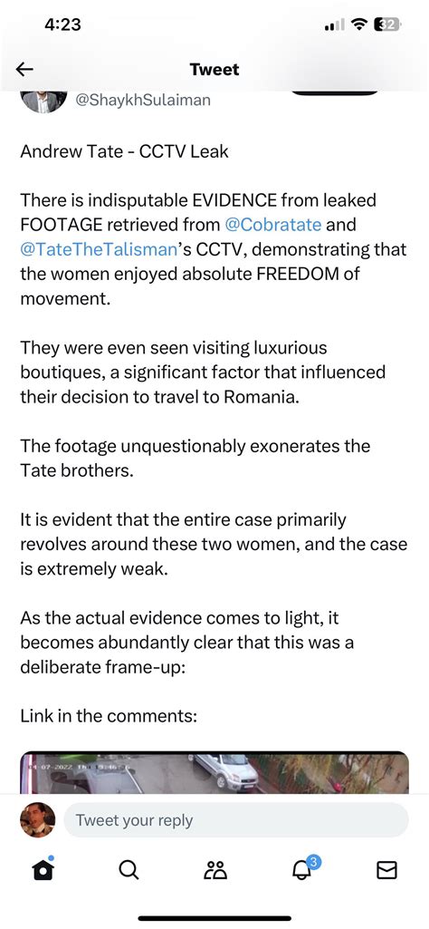 More evidence leaked Proof The tates are innocent. All you DL destiny