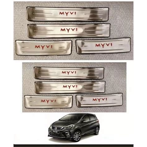 Perodua Myvi 2018 Door Side Sill Step Side Steel Plate Side Step