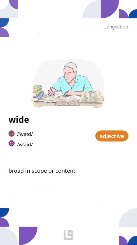 definition meaning  wide picture dictionary